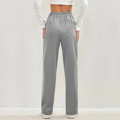 High- Waisted Casual Pants