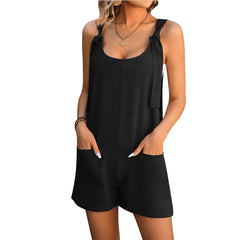 Ladies' Breezy Summer Playsuit with Pockets