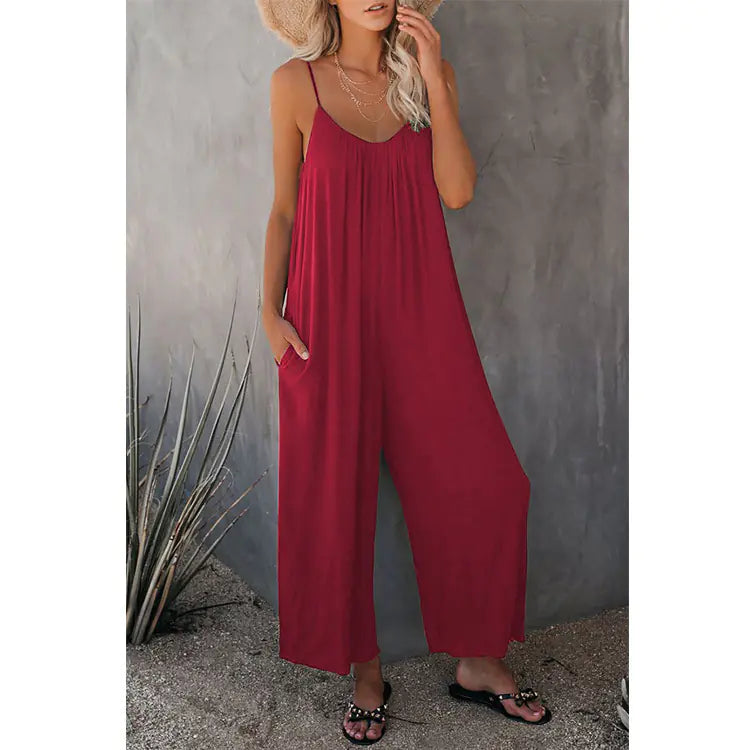 Women's Breezy Pocket Overalls
