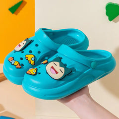 Pikachu Kids' Summer Indoor Slippers - Non-Slip EVA