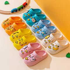 Pikachu Kids' Summer Indoor Slippers - Non-Slip EVA