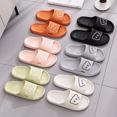 2024 New EVA Bear Slippers for Summer Home Use