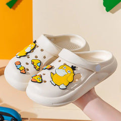 Pikachu Kids' Summer Indoor Slippers - Non-Slip EVA