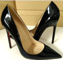 The cMore -  Red Bottom High Heel Pumps for Women