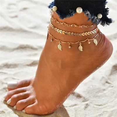 Chic Modyle Summer Anklets