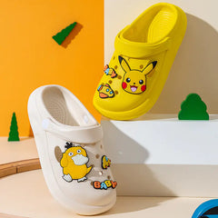 Pikachu Kids' Summer Indoor Slippers - Non-Slip EVA