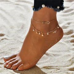 Chic Modyle Summer Anklets