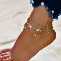 Chic Modyle Summer Anklets